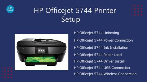 HP OfficeJet 5744 Printer Driver: Installation and Troubleshooting Guide